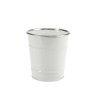 Balde Metal Fio Prata 500ml 10.5X10.5cm Balde Metal Fio Prata 500ml 10.5X10.5cm