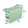 Organizador Trolley Pastel 46X16X27cm