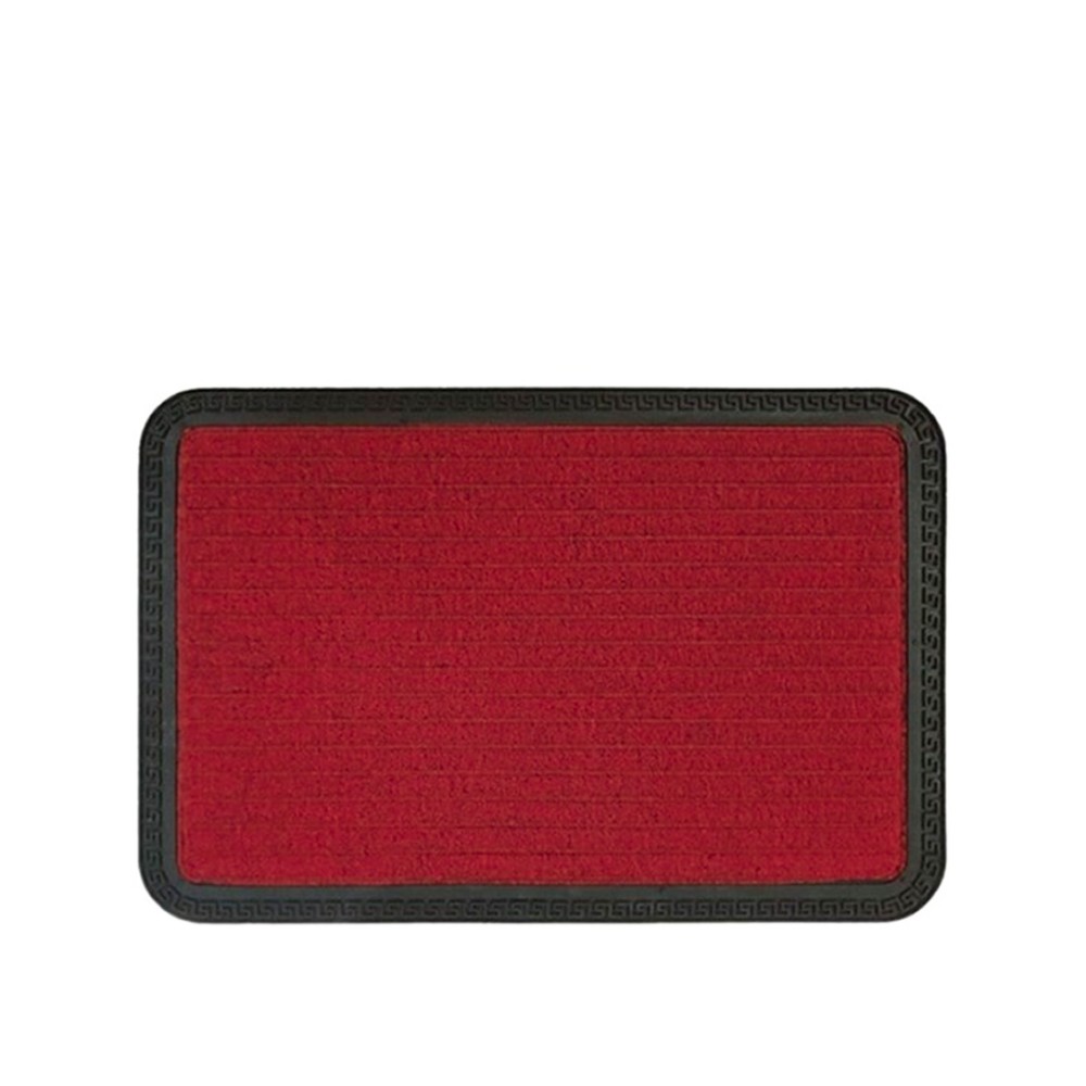 Tapete Porta Borracha Bordô 40X60cm