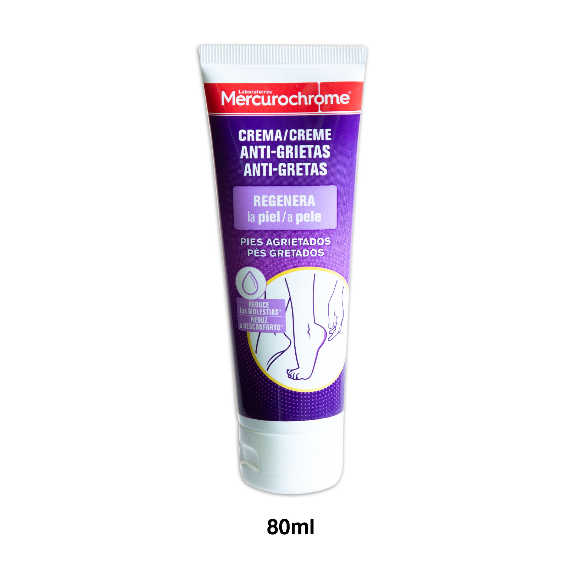 Creme Pés Anti Gretas 80Ml