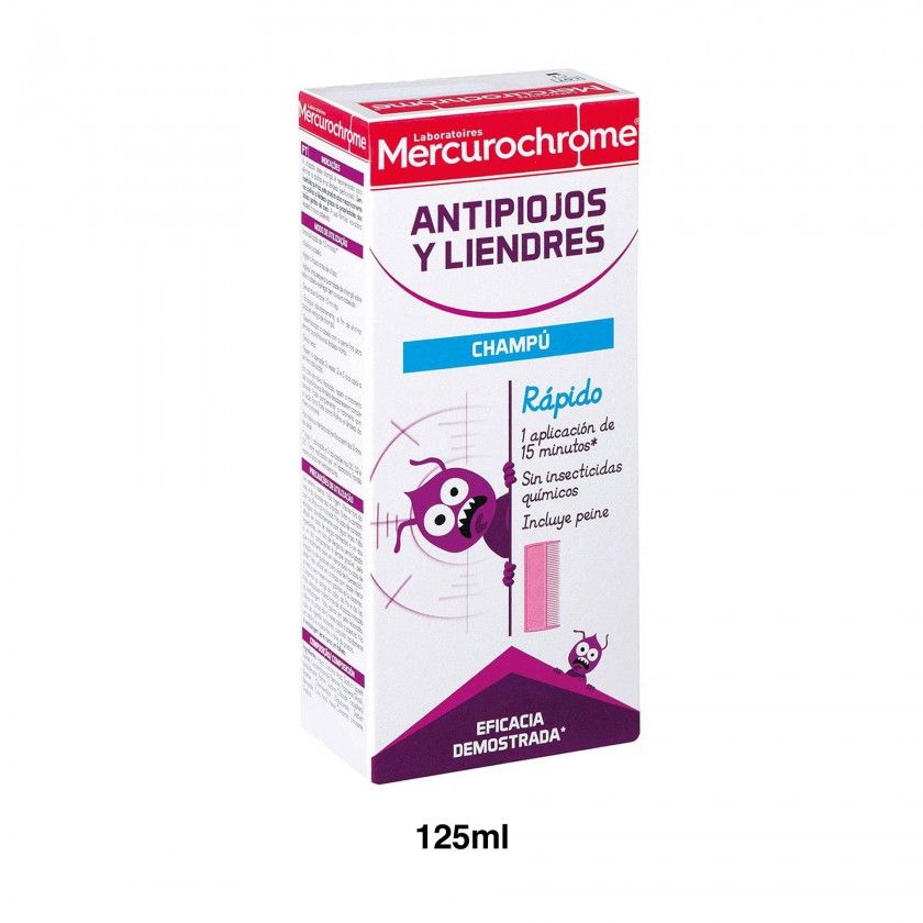 Shampoo Anti Piolhos e Lendeas 125Ml