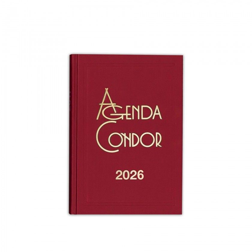 Agenda Diria Escritrio 2026 Condor Vermelho 14X21cm