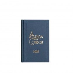 Agenda Diria 2026 Mini Condor Azul10X16cm