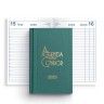 Agenda Diria 2026 Mini Condor Verde 10X16cm