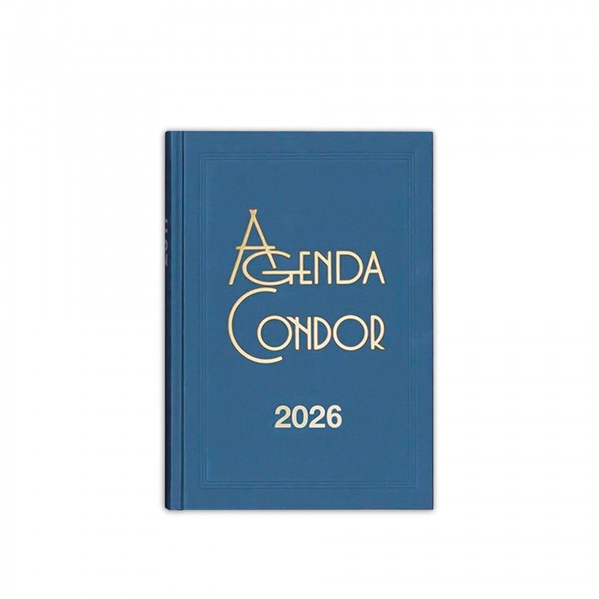 Agenda Diria Escritrio 2026 Condor Azul 14X21cm