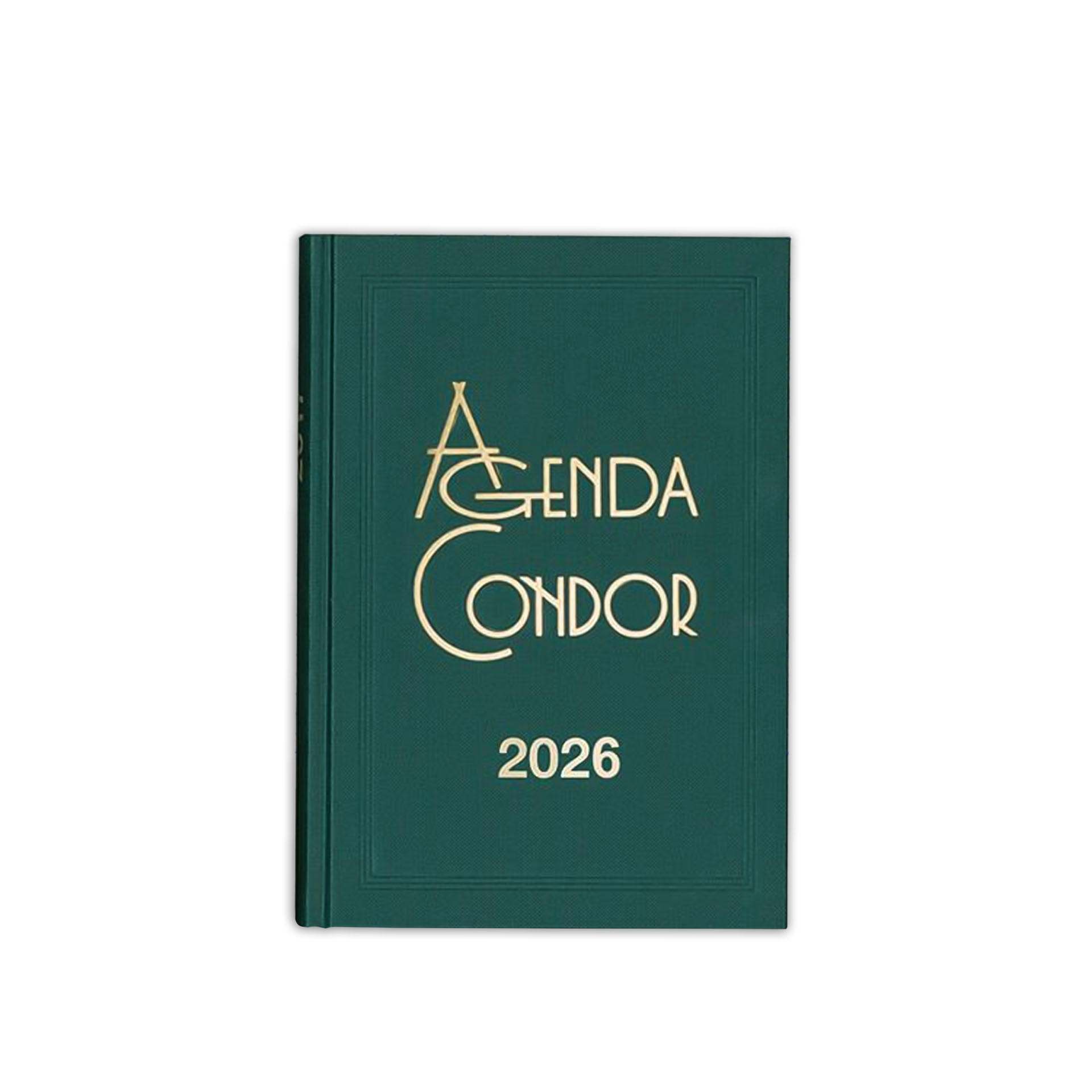 Agenda Diária Escritório 2026 Condor Verde14X21cm