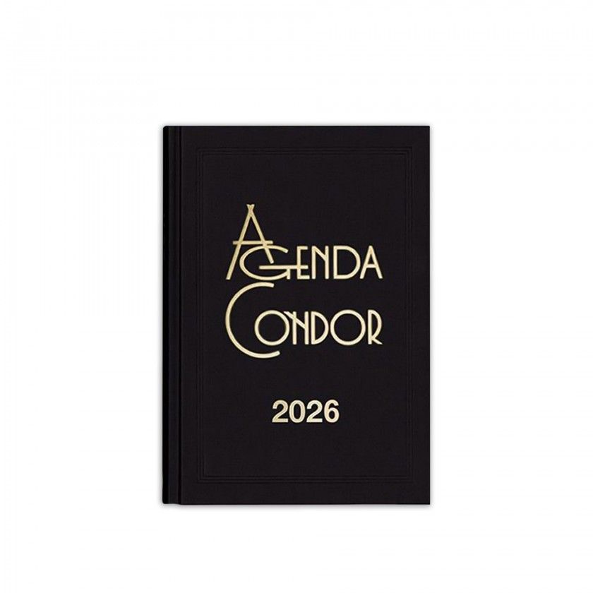 Agenda Diria Escritrio 2026 Condor Preto 14X21cm