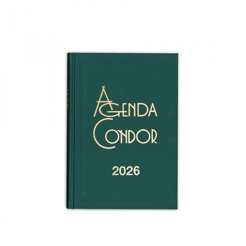 Agenda Diria Escritrio 2026 Condor Verde14X21cm