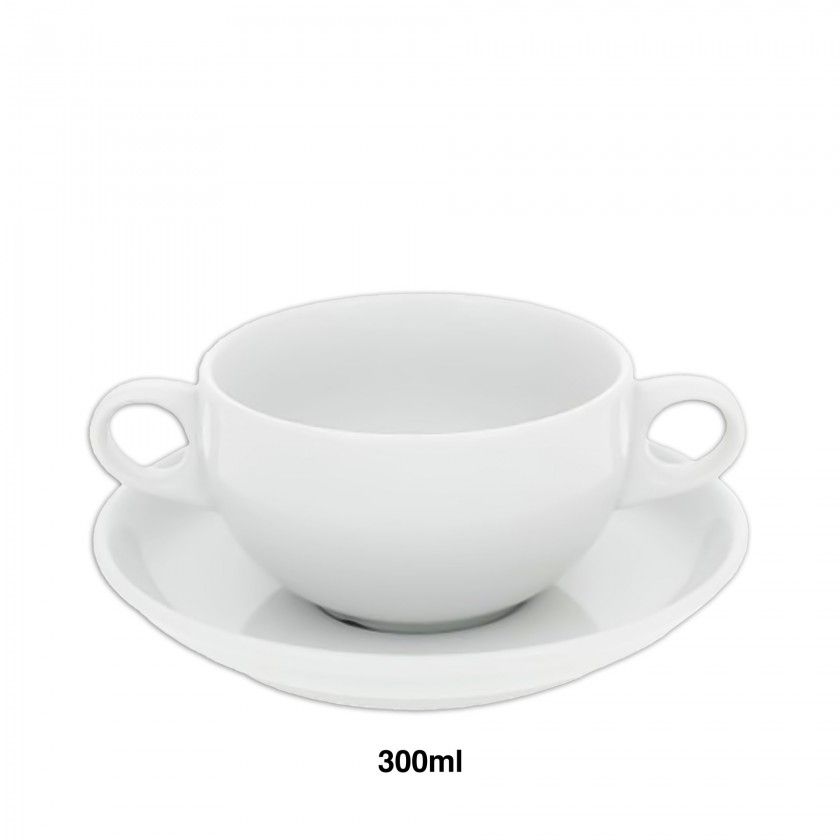 Chávena Pequeno Almolço Coimbra com pires 300ml Chávena Pequeno Almolço Coimbra com pires 300ml