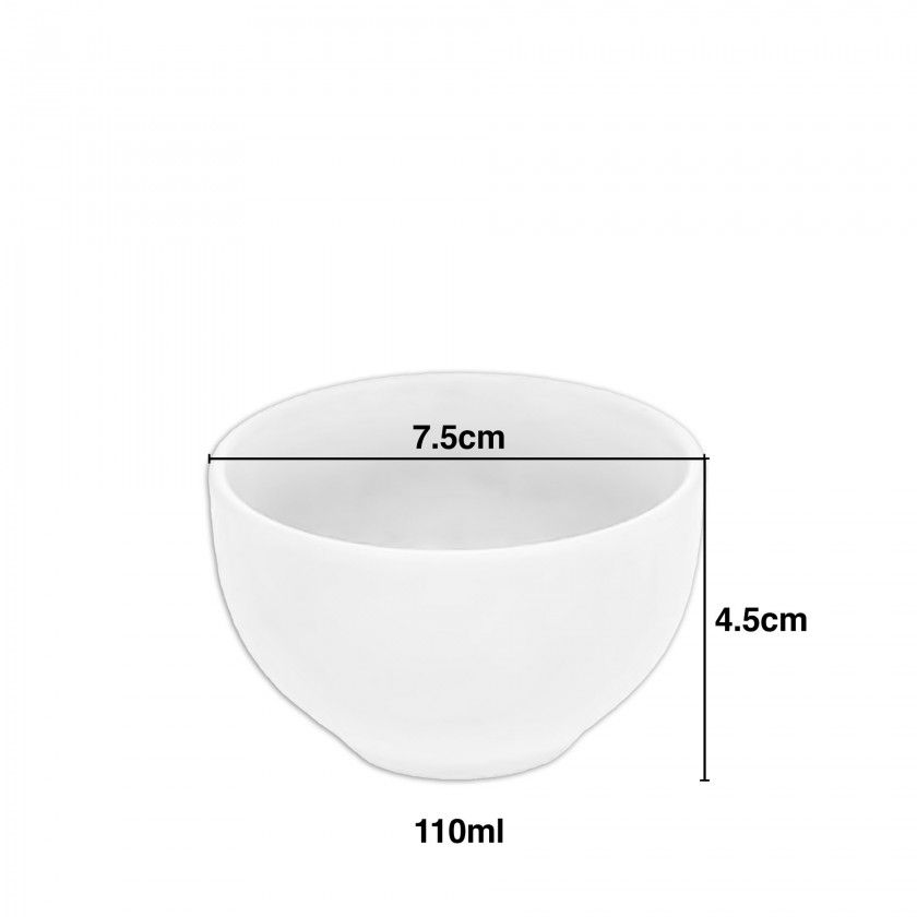 Chávena Coimbra sem asa 110ml 7.5x4.5cm Chávena Coimbra sem asa 110ml 7.5x4.5cm