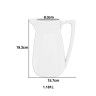 Jarro Coimbra 1181ml 15.7X8.3X19.3cm Jarro Coimbra 1181ml 15.7X8.3X19.3cm