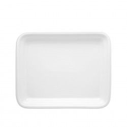 Prato Coimbra Retangular Branco 24.5X19.8cm