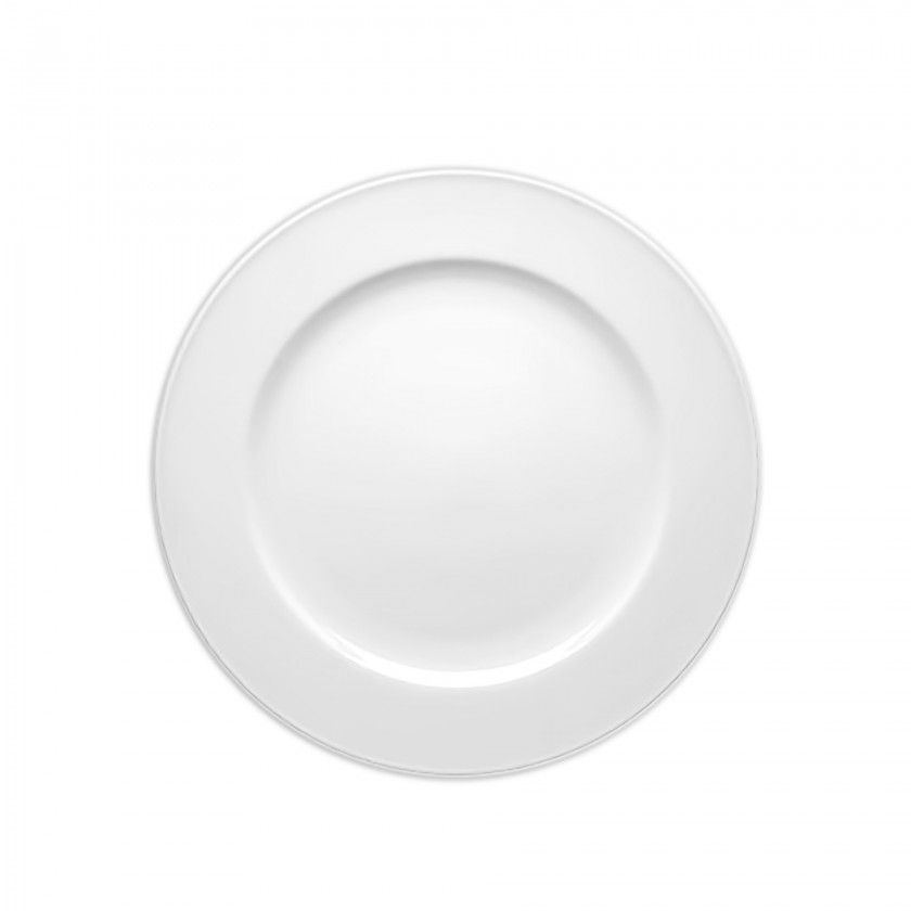 Prato Raso Coimbra Branco 28cm