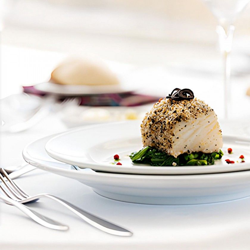 Prato Manteiga Coimbra Branco 10cm