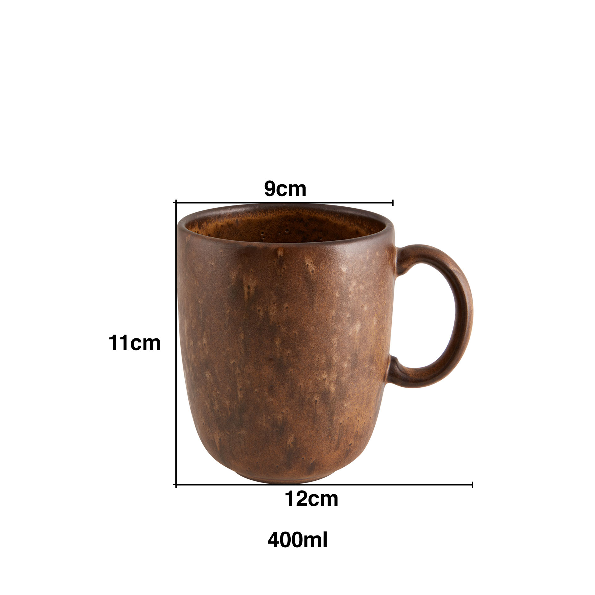 Caneca Amazonia 400ml 12X9X11cm