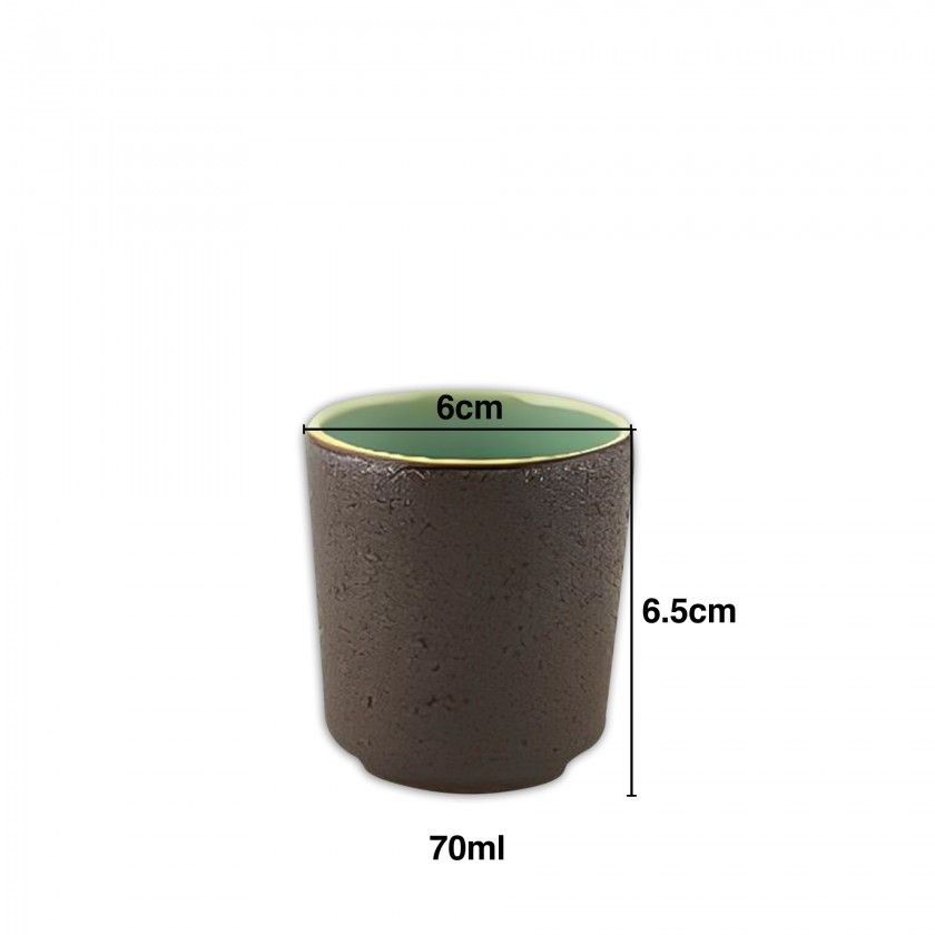 Chvena Caf Amazonia sem asa 70ml 6X6.5cm