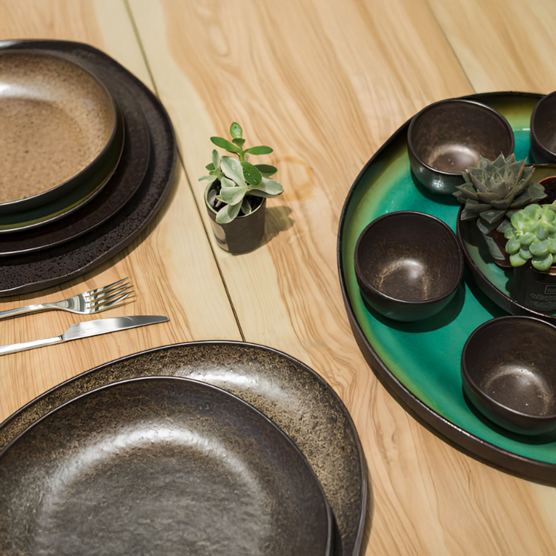 Travessa Amazonia Karma Esmeralda 41X5.5cm