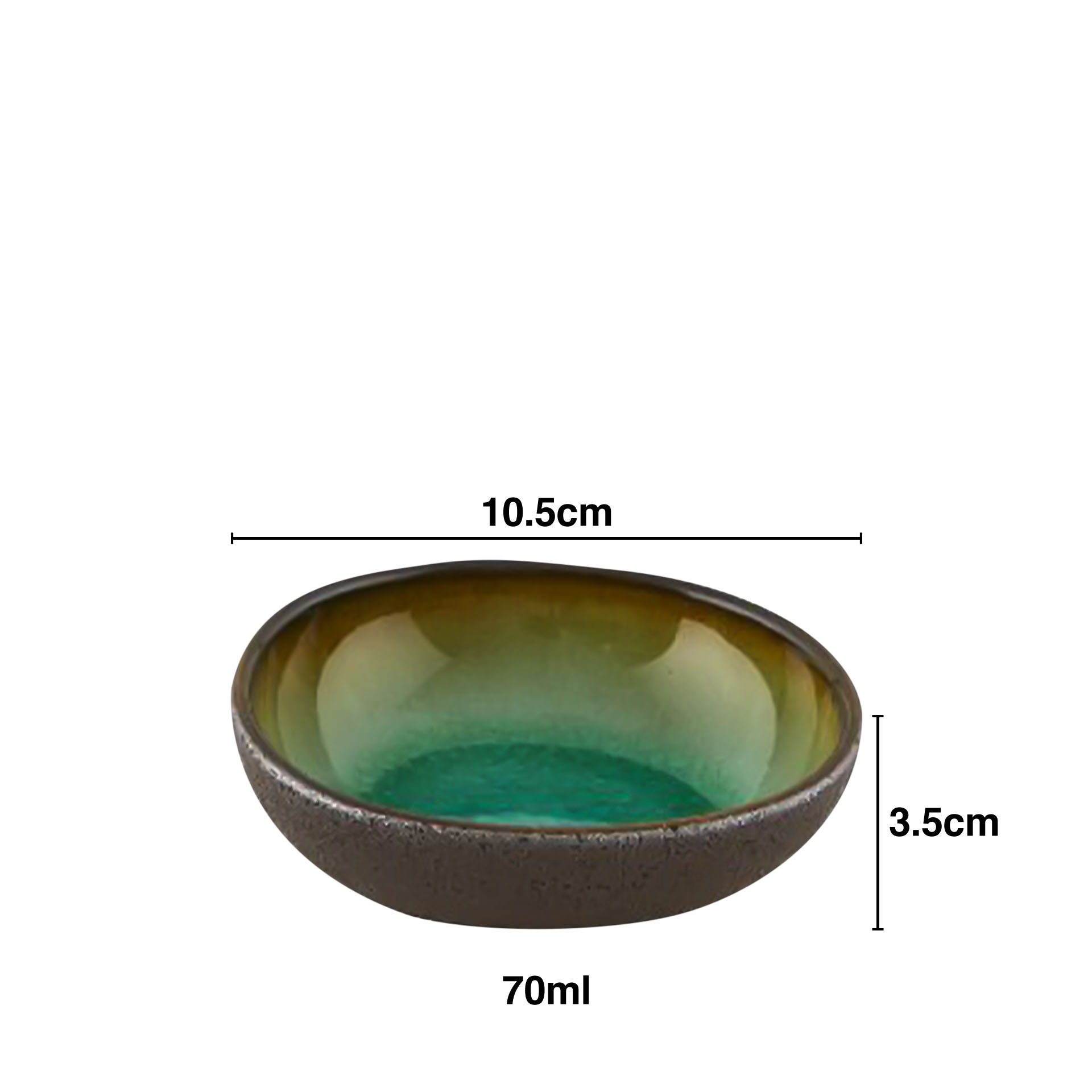 Taça Amazonia Karma Esmeralda 70ml 10.5X10X3.5cm