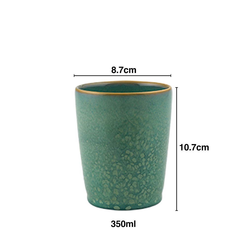 Copo Jade Gemstone 350ml 8.7X10.7cm