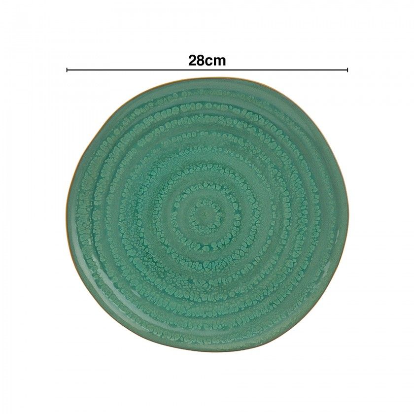 Prato Raso Jade Gemstone 28X2.5cm