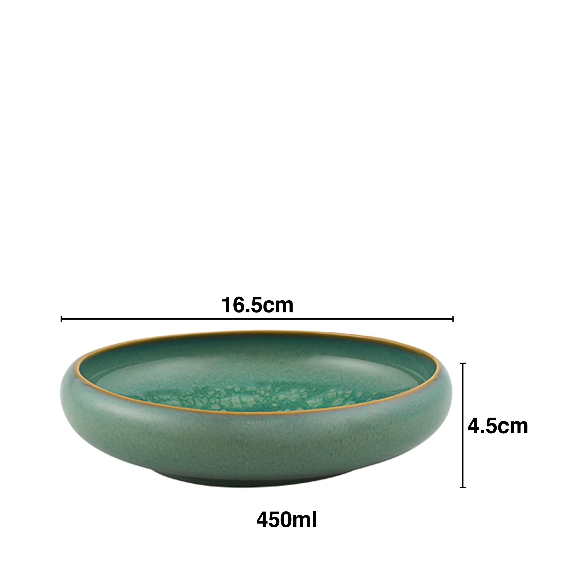 Taça Jade Gemstone 450ml 16.5X4.5cm