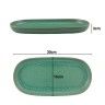 Travessa Jade Gemstone Oval 30X15X3cm Travessa Jade Gemstone Oval 30X15X3cm