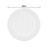 Prato Marcador Verve Wh 33cm Prato Marcador Verve Wh 33cm