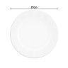 Prato Raso Verve Wh 27cm