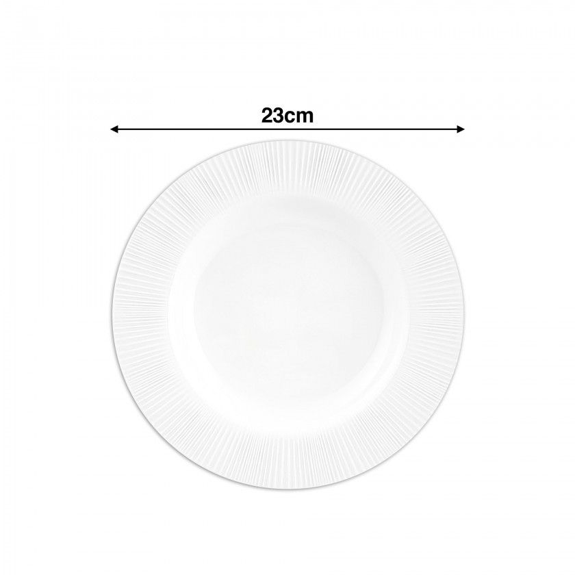Prato Sopa Verve Wh 23cm Prato Sopa Verve Wh 23cm
