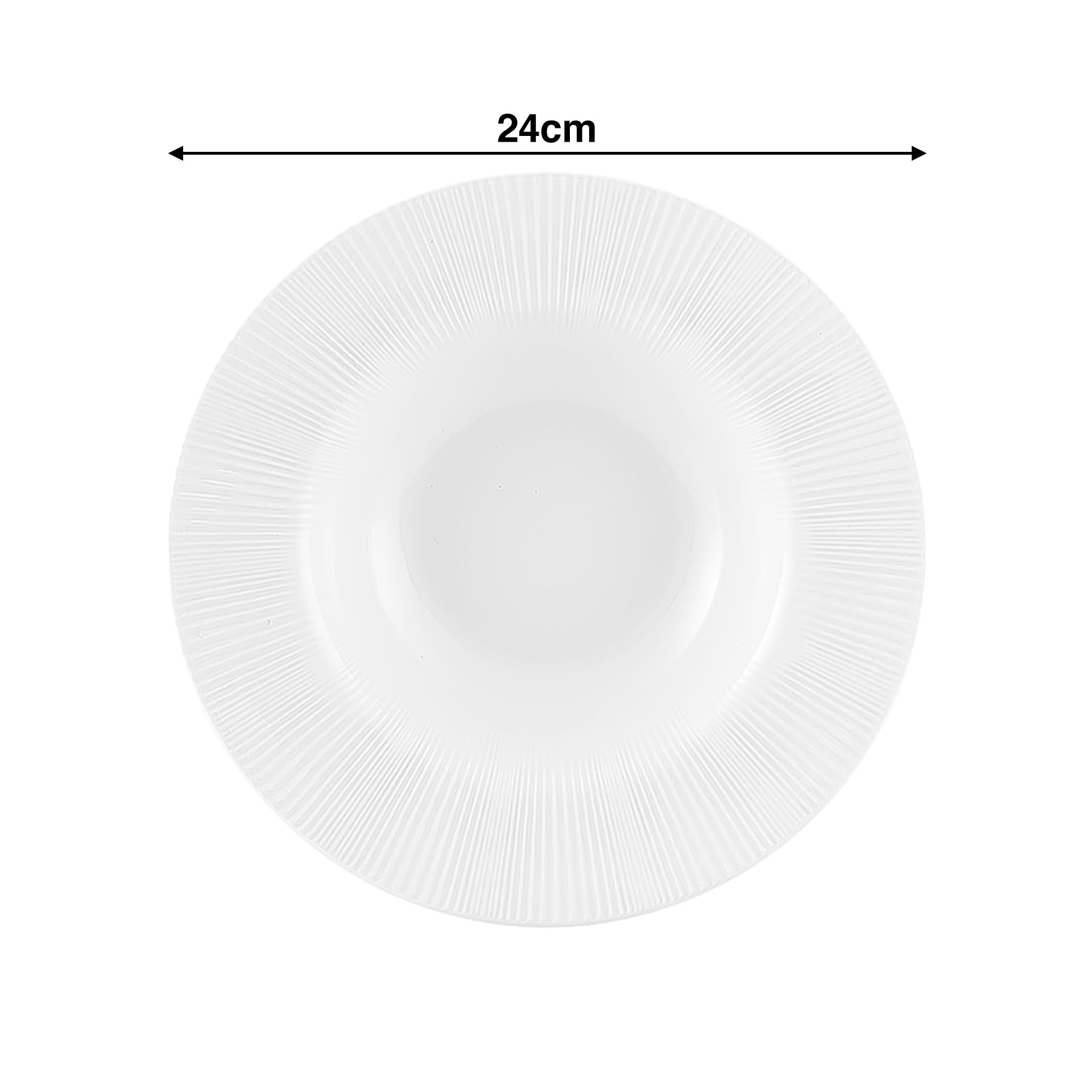 Prato Pasta Verve Wh 24cm
