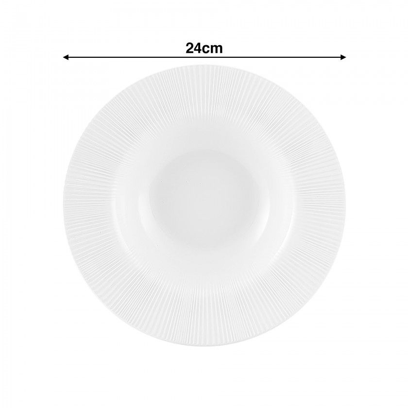 Prato Pasta Verve Wh 24cm Prato Pasta Verve Wh 24cm