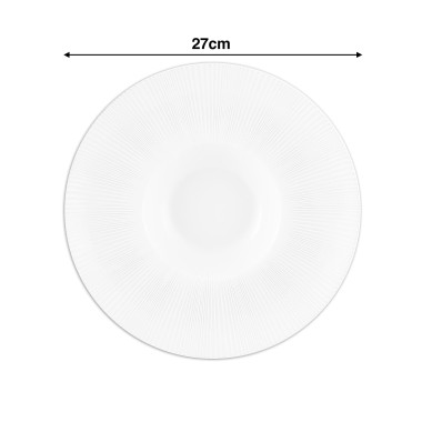 Prato Risotto Verve Wh 27cm