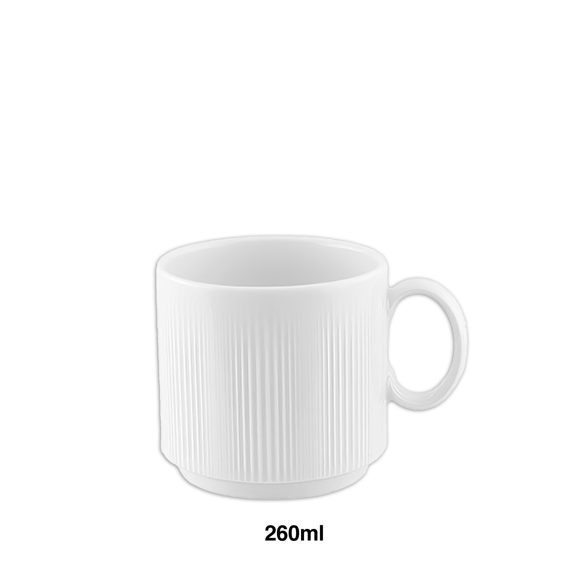 Chávena Pequeno Almoço Verve Wh 260ml
