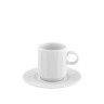 Chávena Café Verve Wh 90ml com pires Chávena Café Verve Wh 90ml com pires