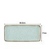 Travessa Rustic Blend Turquesa 36.5X17X3cm