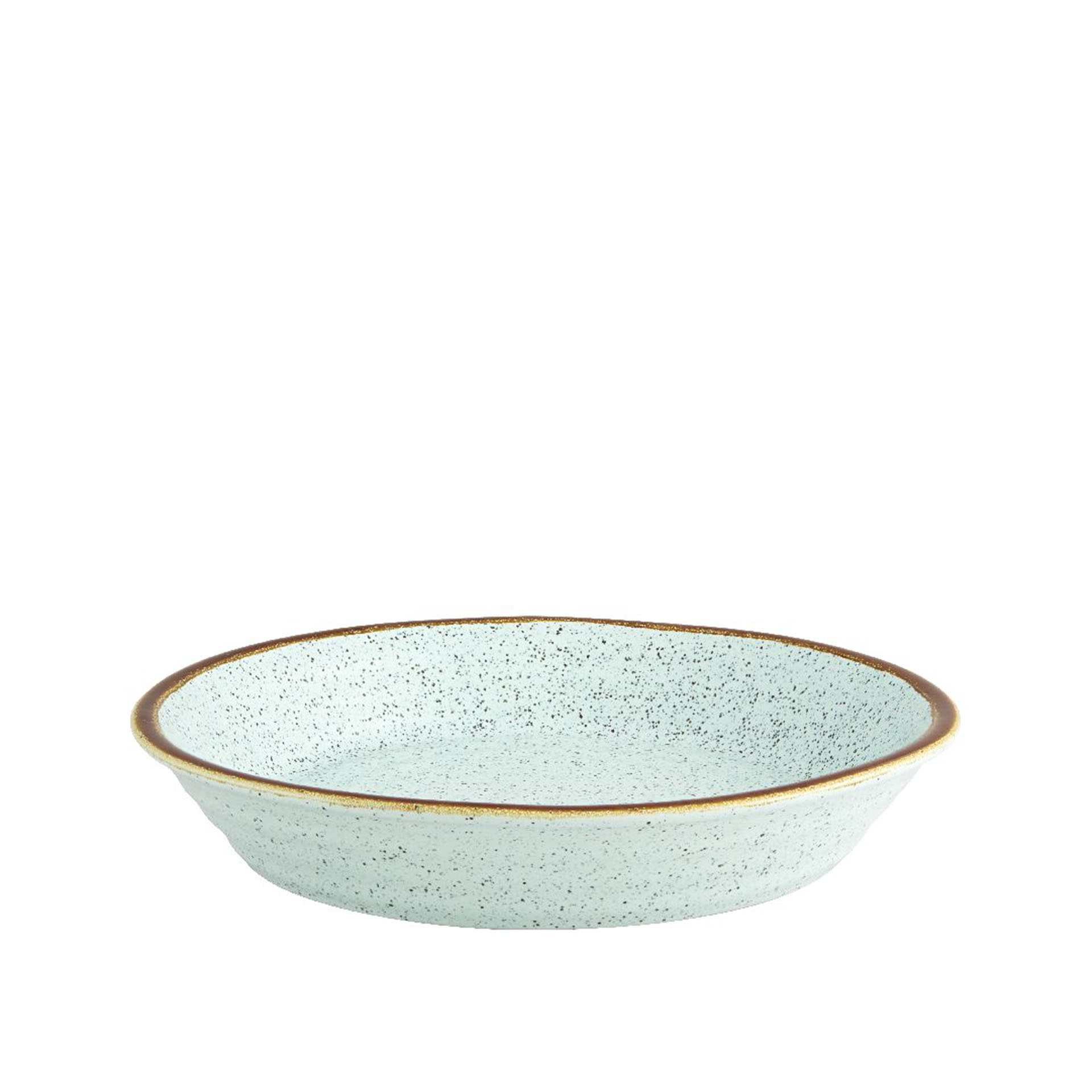 Prato Fundo Rustic Blend Turquesa 900ml 23X4cm