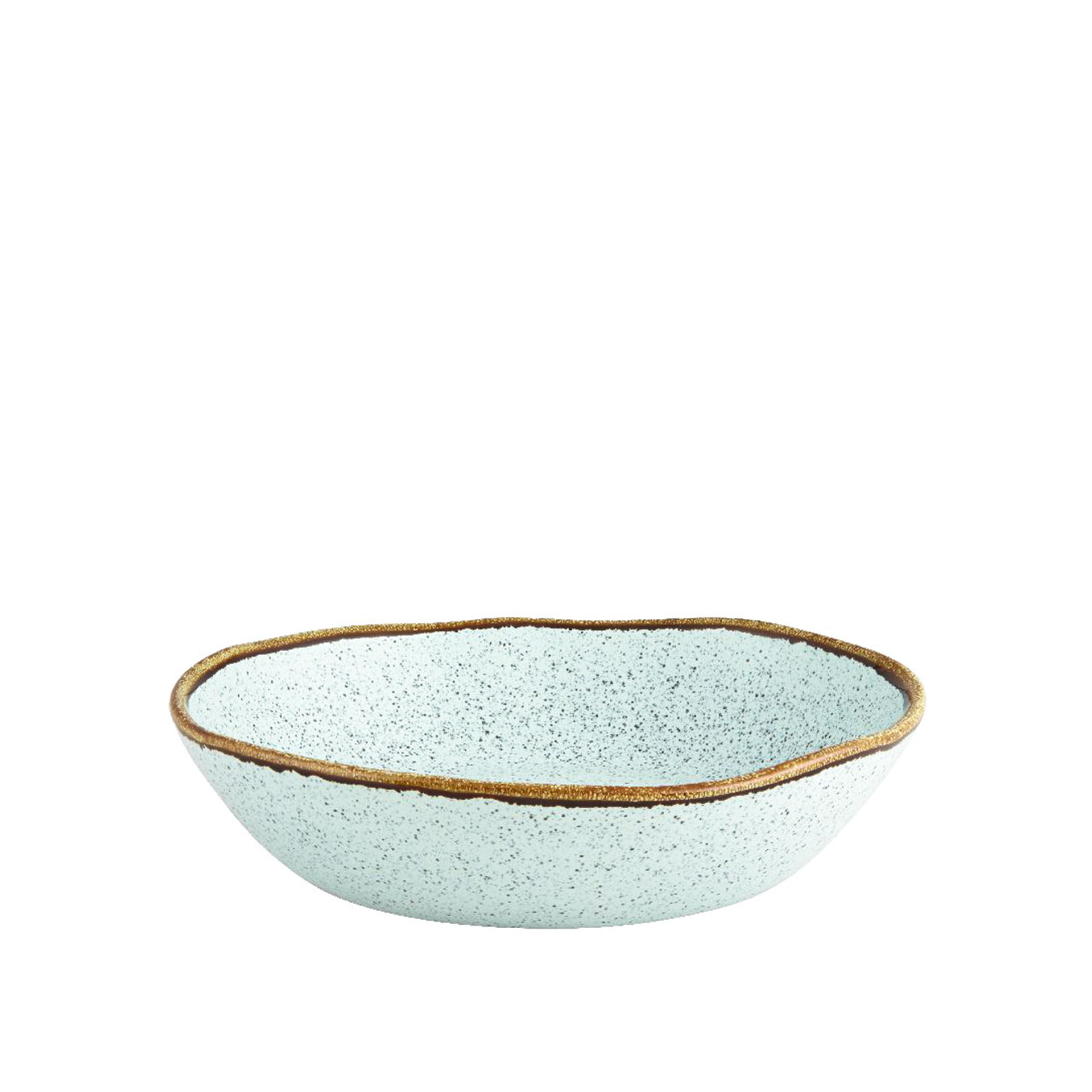 Prato Sopa Rustic Blend Turquesa 900ml 22X5cm