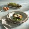Prato Pasta Rustic Blend Turquesa 1300ml 28X4cm Prato Pasta Rustic Blend Turquesa 1300ml 28X4cm