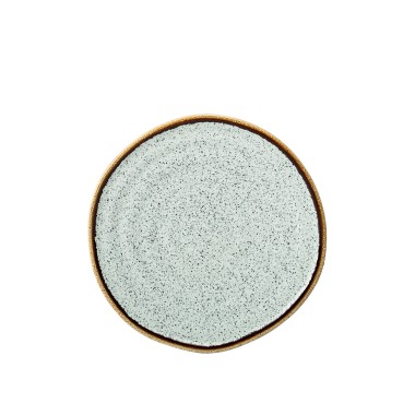 Prato Pão Rustic Blend Turquesa 16X2.5cm