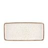 Travessa Rustic Blend Branco 36.5X17X3cm