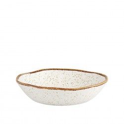 Prato Sopa Rustic Blend Branco 900ml 22X5cm