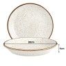 Prato Fundo Rustic Blend Branco 900ml 28X4cm Prato Fundo Rustic Blend Branco 900ml 28X4cm