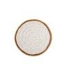 Prato Pão Rustic Blend Branco 16X2.5cm Prato Pão Rustic Blend Branco 16X2.5cm