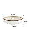 Taça Rustic Blend Branco 450ml 16.5X4.5cm Taça Rustic Blend Branco 450ml 16.5X4.5cm