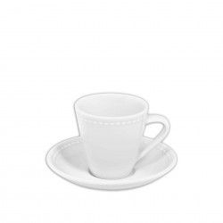 Chvena Caf Perla com Pires 84ml 12.3X2cm