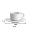 Chávena Café Perla com Pires 101ml 12.3X1.7cm Chávena Café Perla com Pires 101ml 12.3X1.7cm