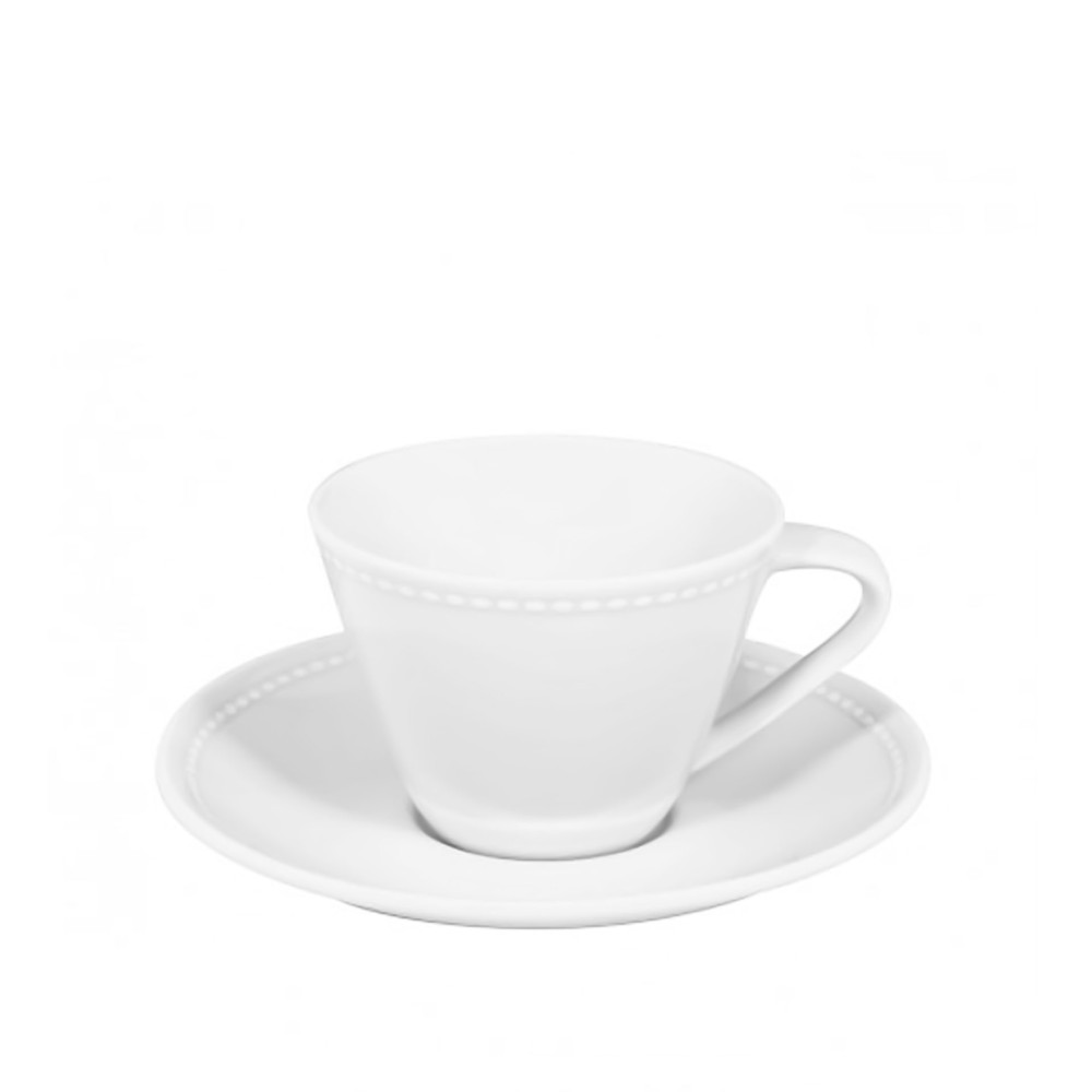 Ch�vena Ch� Perla com Pires Lisa 210ml 15.7X2.5cm