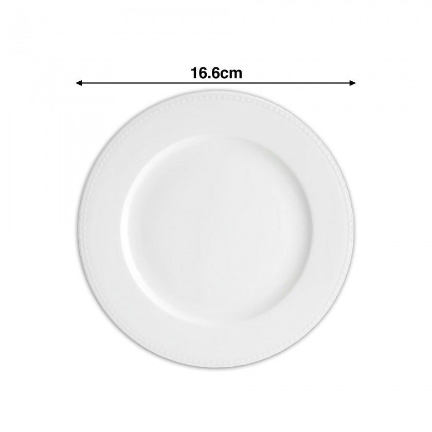 Prato Pão Perla 16.6X1.8cm Prato Pão Perla 16.6X1.8cm