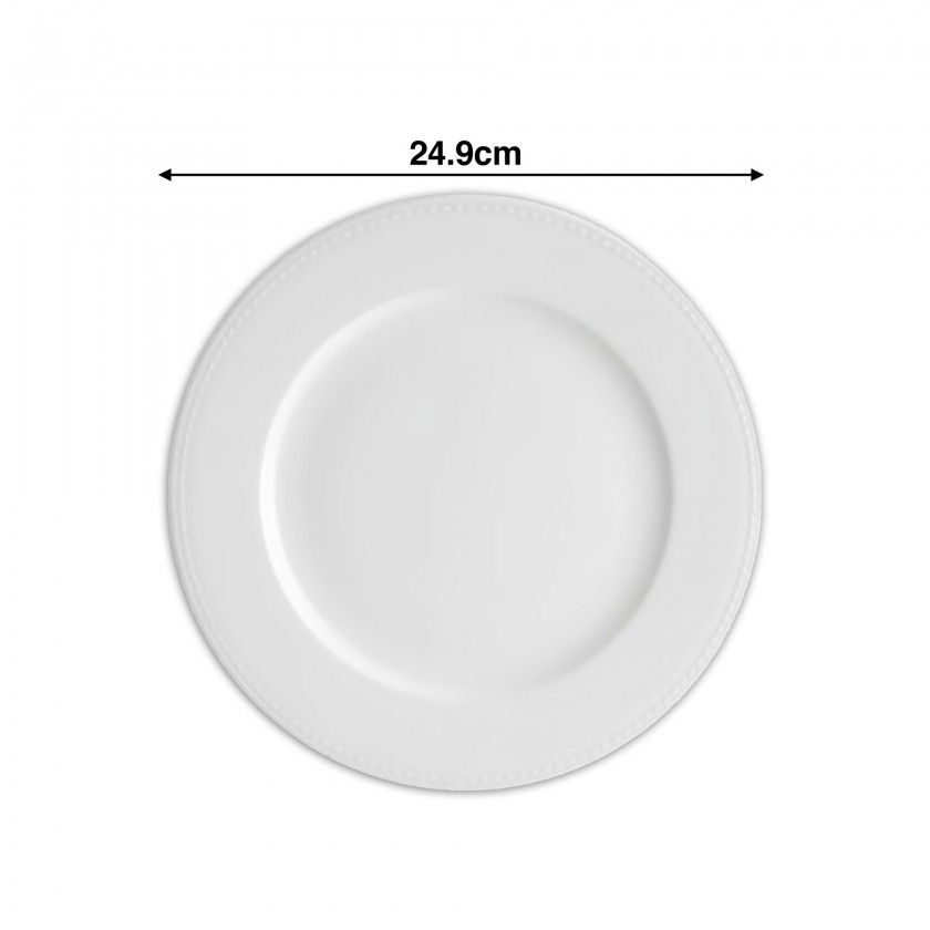 Prato Raso Perla 24.9X2.1cm