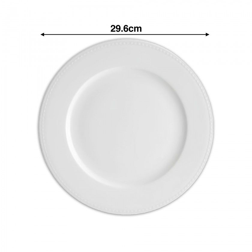 Prato Raso Perla 29.6X2.4cm